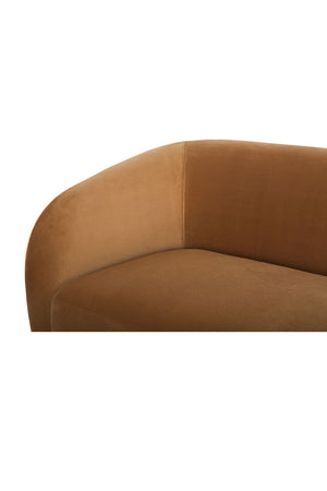 Curved Back Sectional Sofa | Novi Living Faye | Oroa.com