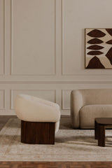 Modern European furniture - Contemporary Upholstered Accent Chair - www.oroa.com