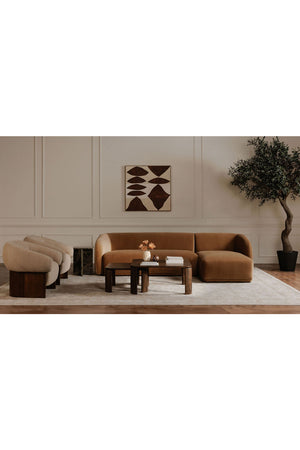 Modern European furniture - Contemporary Upholstered Accent Chair - www.oroa.com