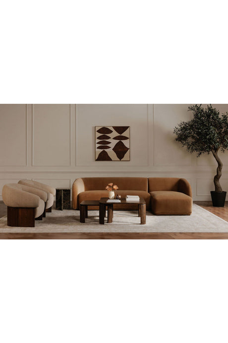 Modern European furniture - Contemporary Upholstered Accent Chair - www.oroa.com