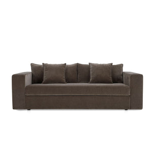 Modern European furniture - Dark Upholstered Sleeper Sofa - www.oroa.com