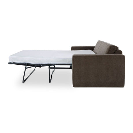 Modern European furniture - Dark Upholstered Sleeper Sofa - www.oroa.com