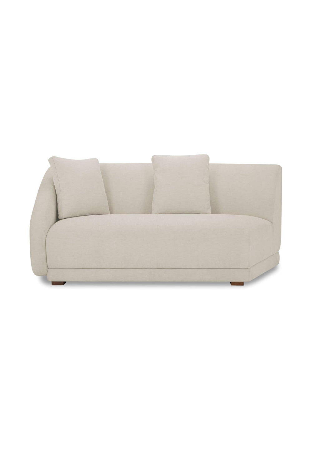 Modern European furniture - Gray Modular Lounge Chair - www.oroa.com