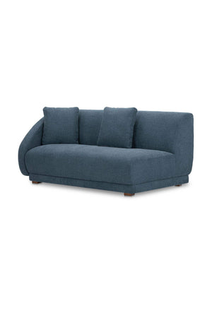 Blue Modular Lounge Chair | Novi Living Fraser
