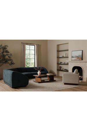 Modern European furniture - Blue Modular Lounge Chair - www.oroa.com