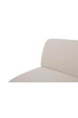 Modern European furniture - Gray Modular Lounge Chair - www.oroa.com