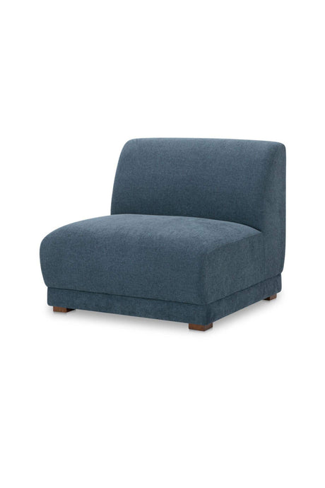 Modern European furniture - Blue Modular Lounge Chair - www.oroa.com