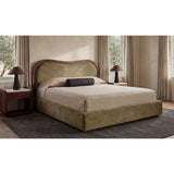 Green Upholstered Bed | Novi Living Camilla