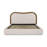 Cream Upholstered Bed | Novi Living Camilla