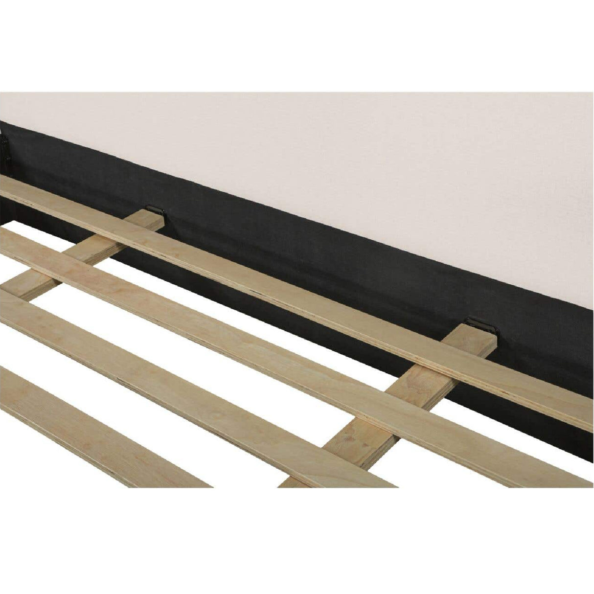 Cream Upholstered Bed | Novi Living Camilla