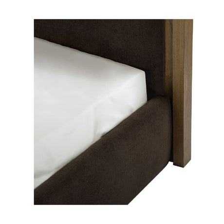 Brown Upholstered Bed | Novi Living Camilla