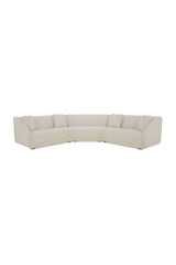 Modern European furniture - Minimalist Sectional Sofa - www.oroa.com