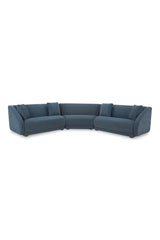 Modern European furniture - Minimalist Sectional Sofa - www.oroa.com