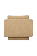 Modern European furniture - Wooden Base Lounge Chair - www.oroa.com