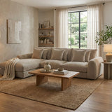 L-Shaped Sectional Sofa | Novi Living Berga