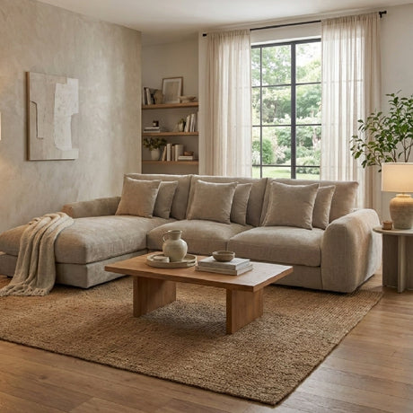 L-Shaped Sectional Sofa | Novi Living Berga