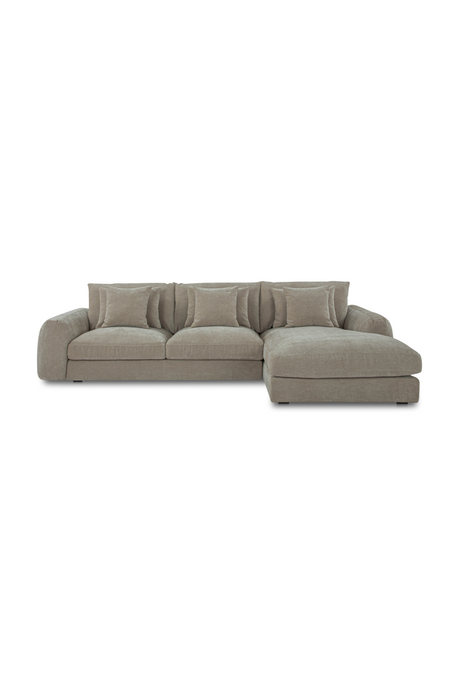 L-Shaped Sectional Sofa | Novi Living Berga | Oroa.com