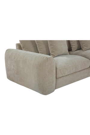 L-Shaped Sectional Sofa | Novi Living Berga | Oroa.com