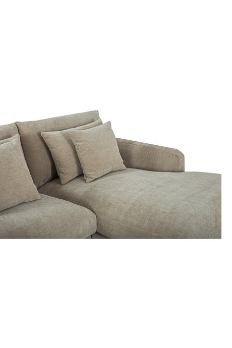 Modern European furniture - L-Shaped Sectional Sofa - www.oroa.com
