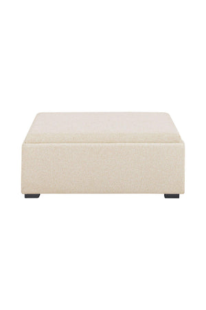 Square Tray Storage Ottoman | Novi Living Montana | Oroa.com