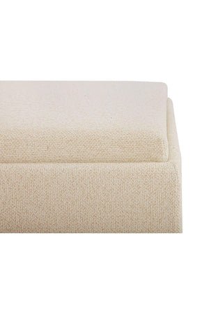 Square Tray Storage Ottoman | Novi Living Montana | Oroa.com