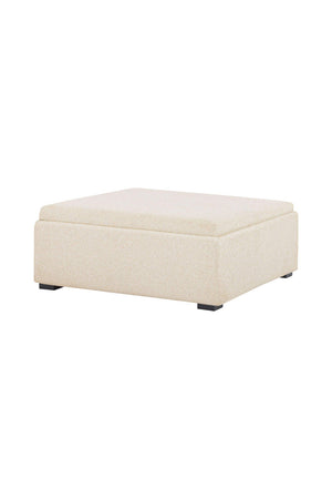 Square Tray Storage Ottoman | Novi Living Montana | Oroa.com
