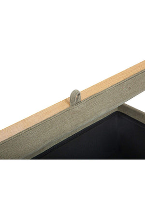 Square Tray Storage Ottoman | Novi Living Montana | Oroa.com