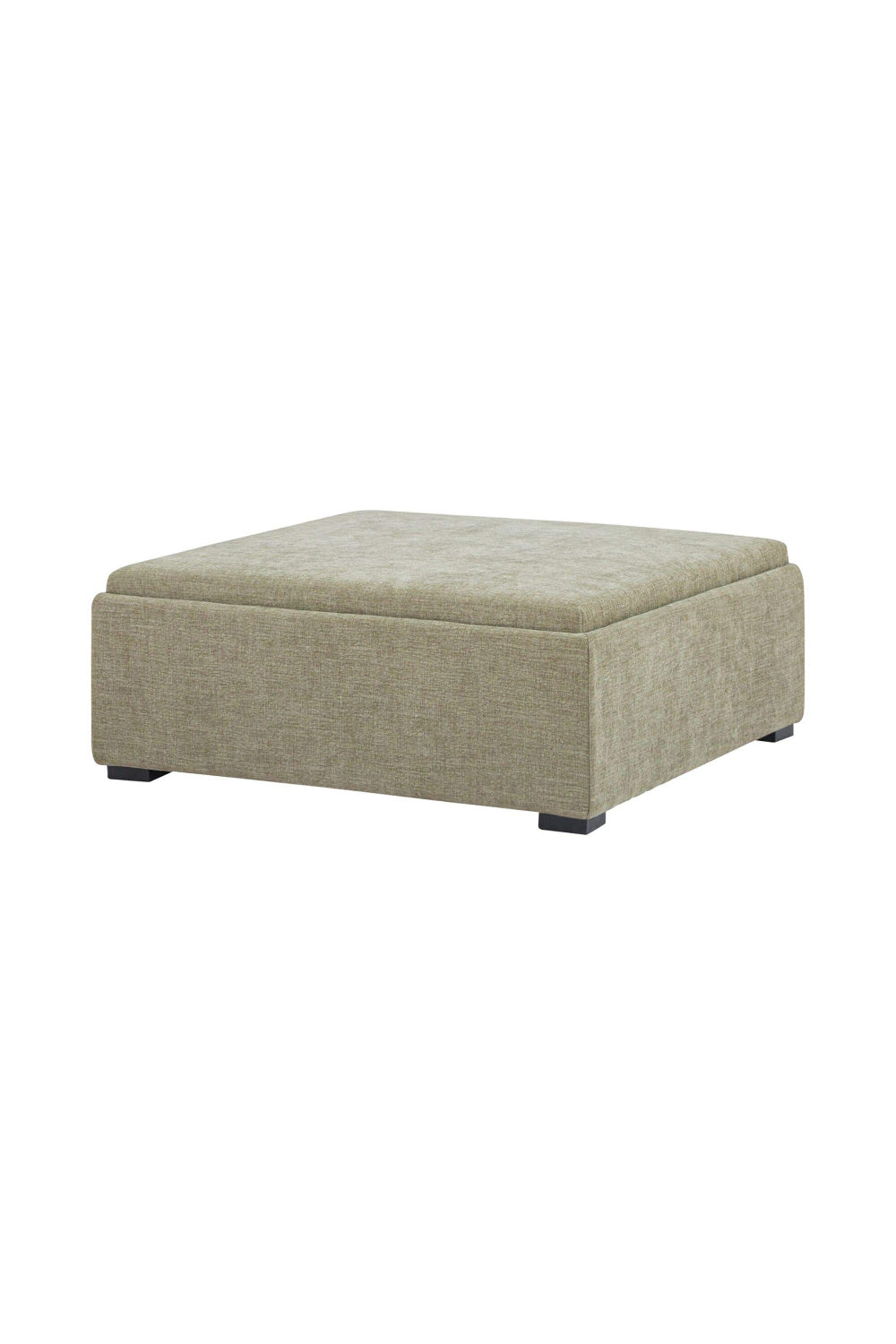 Square Tray Storage Ottoman | Novi Living Montana | Oroa.com