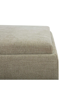 Square Tray Storage Ottoman | Novi Living Montana | Oroa.com