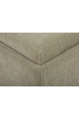 Modern European furniture - Square Tray Storage Ottoman - www.oroa.com