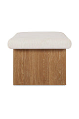 Modern European furniture - Chenille Storage Bench - www.oroa.com