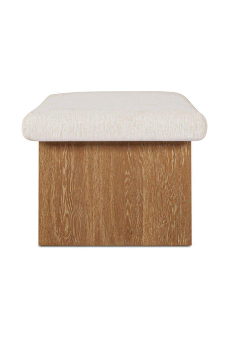 Modern European furniture - Chenille Storage Bench - www.oroa.com