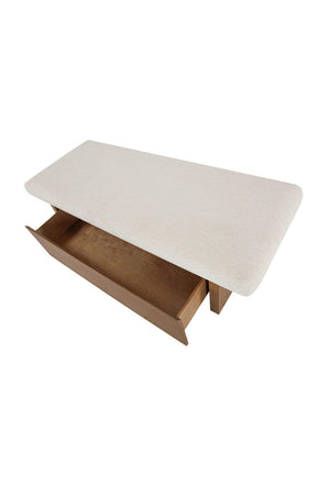Chenille Storage Bench | Novi Living Gemma | Oroa.com
