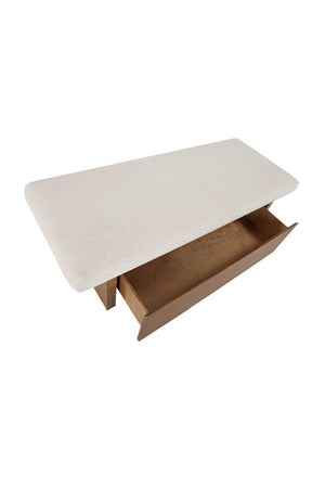 Chenille Storage Bench | Novi Living Gemma | Oroa.com