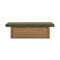 Modern European furniture - Chenille Storage Bench - www.oroa.com