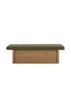 Modern European furniture - Chenille Storage Bench - www.oroa.com