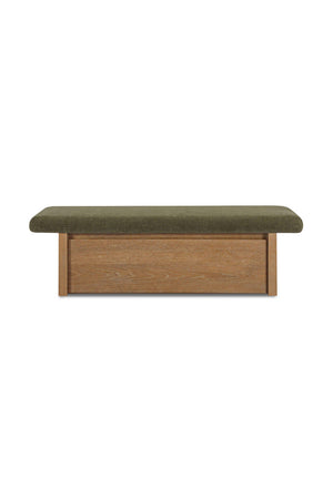Chenille Storage Bench | Novi Living Gemma | Oroa.com