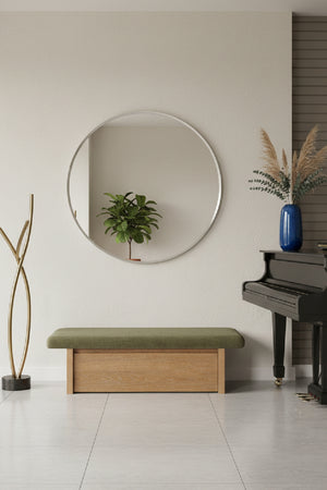 Chenille Storage Bench | Novi Living Gemma | Oroa.com