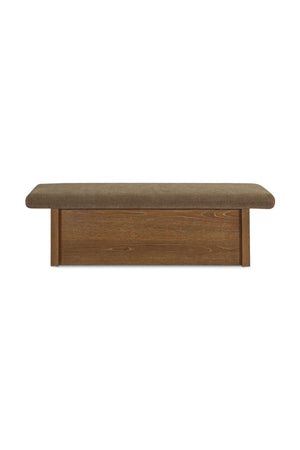 Chenille Storage Bench | Novi Living Gemma | Oroa.com