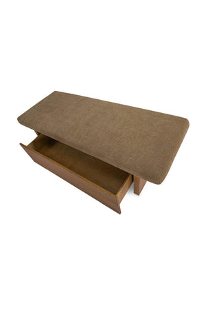 Chenille Storage Bench | Novi Living Gemma | Oroa.com