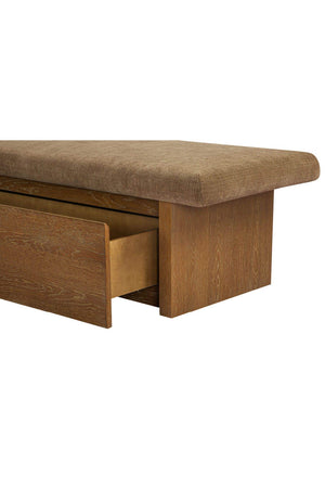 Chenille Storage Bench | Novi Living Gemma | Oroa.com