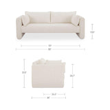 Modern European furniture - Fabric Modern Sofa - www.oroa.com
