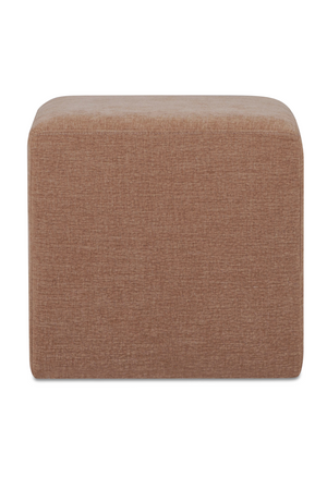 Linen Blend Square Stool | Novi Living Aidy | Oroa.com