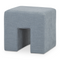 Linen Blend Square Stool | Novi Living Aidy | Oroa.com