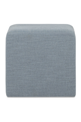 Modern European furniture - Linen Blend Square Stool - www.oroa.com