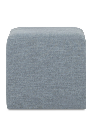 Linen Blend Square Stool | Novi Living Aidy | Oroa.com