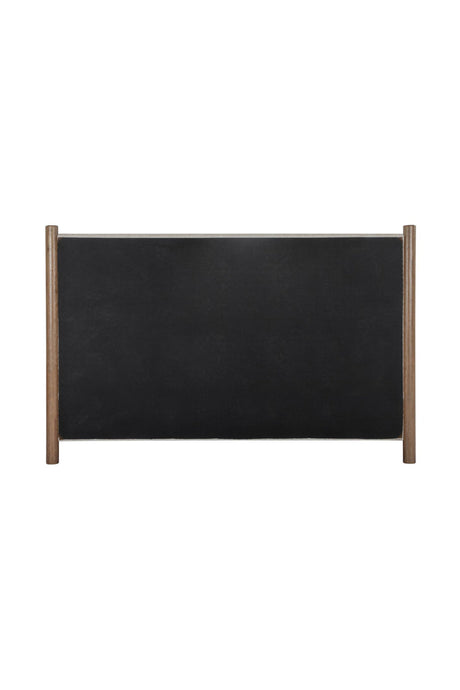 Modern European furniture - Rubberwood Framed Beige Bed - www.oroa.com
