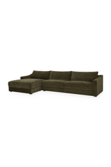 Modern European furniture - Minimalist Sectional Sofa - www.oroa.com