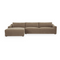 Modern European furniture - Minimalist Sectional Sofa - www.oroa.com