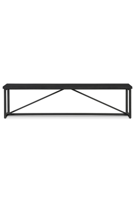 Black Pine Wood Bench | Novi Living Sierra | Oroa.com